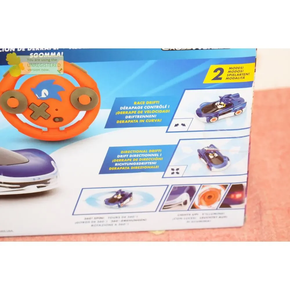 Sonic the Hedgehog Speed Star Lightning Drifting Remote Control